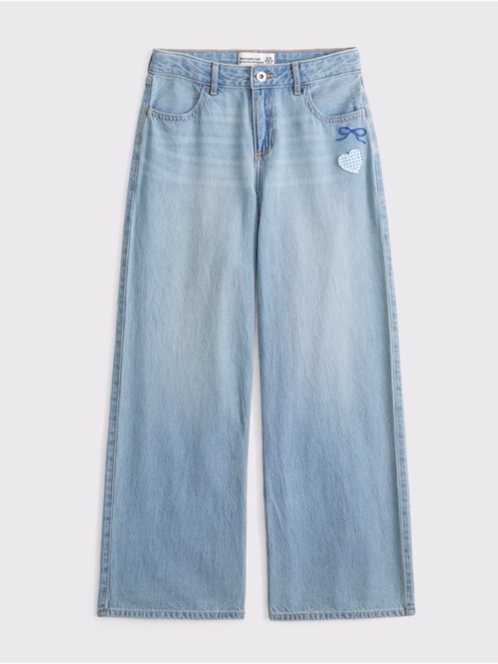 Abercrombie High Rise Ultra Wide Leg